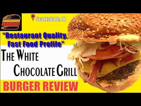 Watch “Burger Review at The White Chocolate Grill in Scottsdale, AZ” on the Cheeseburger Chasers YouTube channel