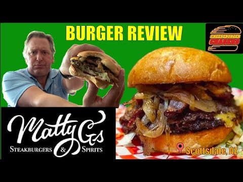 Watch “Matty G's Steakburgers Burger Review” on the Cheeseburger Chasers YouTube channel